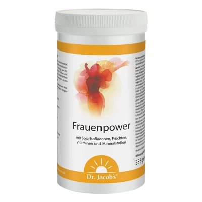 Abbildung von Dr. Jacob&#039;s Frauenpower Frucht Getränkepulver Phytoöstrogene