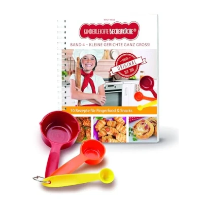 Abbildung von Kinderleichte Becherküche Band 4 Ergänzungsexemplar ohne Messbecher mit 10 herzhaften Rezepten, Kleine Gerichte ganz Groß, Bekannt aus Die Höhle der ... Backen und Kochen für Kinder ab 3 Jahren)