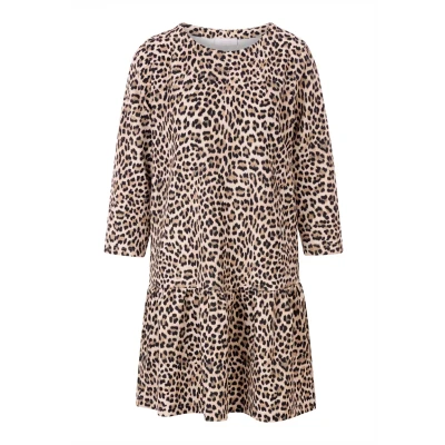 Abbildung von Rich &amp; Royal MINI Jerseykleid, Damen, Größe: 38, Caffee latte