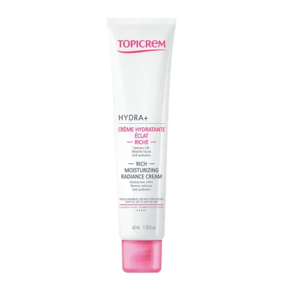 Abbildung von Topicrem Creme Face Care Hydra+ Rich Moisturizing Radiance Cream