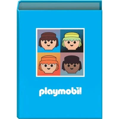 Abbildung von Dohe Ordner mit 4 Ringen, Kapazität 250 Blatt, Blattgröße (26,4 x 34 cm), Rücken 6 cm, Ringe 40 mm, extra fester Deckel, Schulmaterial Playmobil Core Blau