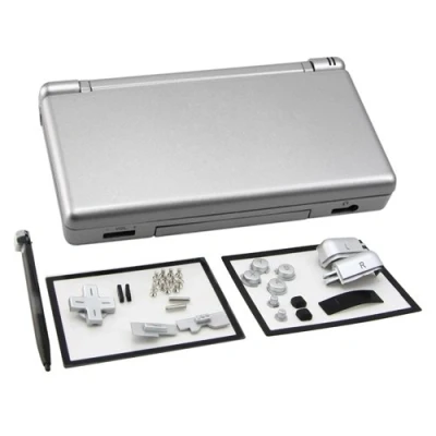 Abbildung von OSTENT Full Repair Parts Ersatzgehäuse Shell Case Kit Kompatibel für Nintendo DS Lite NDSL (Silber)