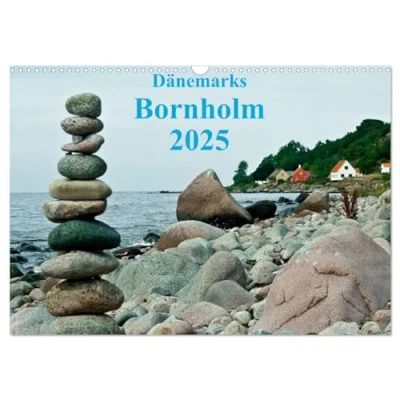 Abbildung von Dänemarks Bornholm 2025 (Wandkalender DIN A3 quer), CALVENDO Monatskalender