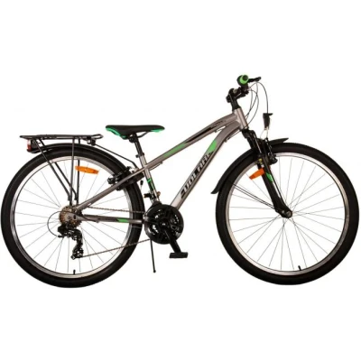 Abbildung von Cross Kinderfahrrad Jungen 26 Zoll Grau 18 Gänge Zweihandbremsen