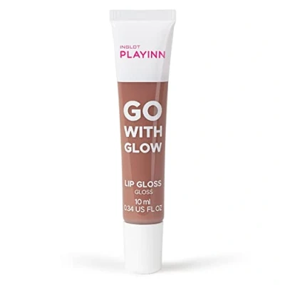 Abbildung von Inglot Playinn Go With Glow Lipgloss, Lippenstift, Glänzender Flüssig, Lippenpfleg 10 ml : 21