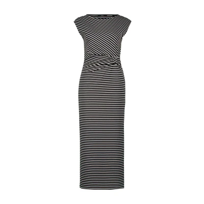 Abbildung von zero MIT Streifen Jerseykleid, Damen, Größe: 34, Blackcream