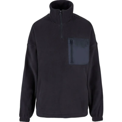Abbildung von Urban Classics Polar Troyer Fleecepullover, Damen, Größe: XS, Black