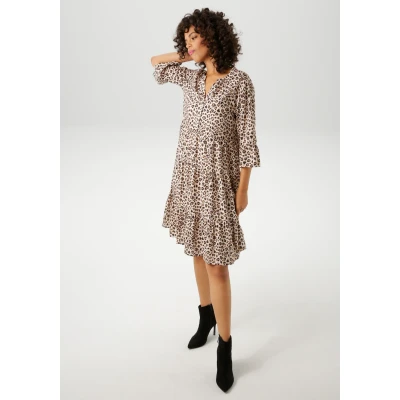 Abbildung von Aniston CASUAL Tunikakleid mit extravagantem Animal Print NEUE KOLLEKTION