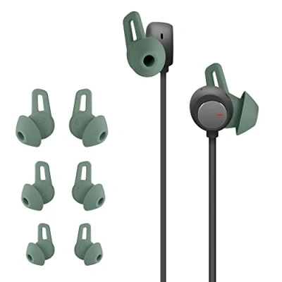 Abbildung von kwmobile 6X Polster kompatibel mit Huawei FreeLace Pro 3 Größen Silikon Ohrstöpsel In Ear Kopfhörer