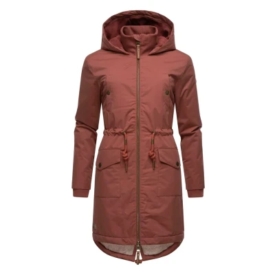 Abbildung von Ragwear Crescend Wintermantel, Damen, Größe: Small, Terracotta