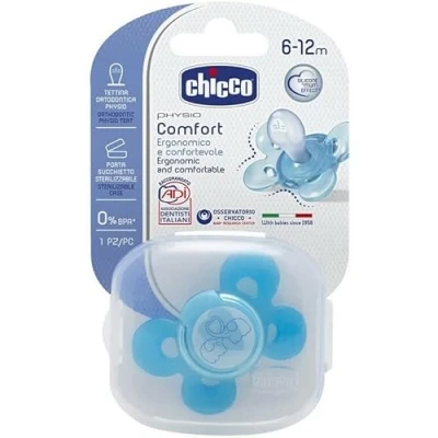 Abbildung von Chicco Physio Forma Silikon Schnuller Hellblau 6 16m