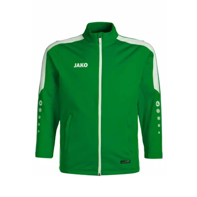 Abbildung von JAKO Power Trainingsjacke für Kinder, Größe: 128, Sportgrün