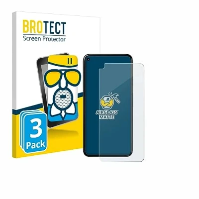 Abbildung von BROTECT Entspiegelungs Schutzglas für Google Pixel 5 (3 Stück) Schutz Folie Panzerfolie Glas Matt [Extrem Kratzfest 9H, Anti Reflex]