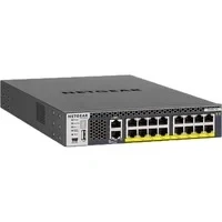 Abbildung von NETGEAR ProSAFE M4300 16x Managed Switch mit 299W PSU 10G Ethernet, PoE+ (199W)