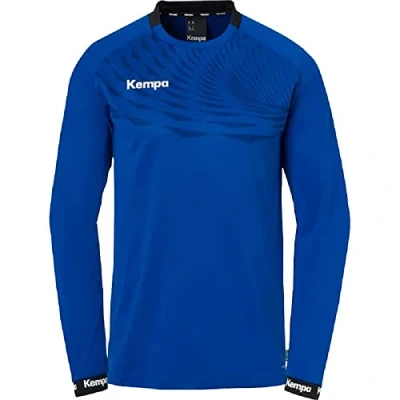 Abbildung von Kempa Wave 26 Longsleeve Unisex Sport Langarmshirt Pullover Handball Torwart Trikot Langarm für Volleyball Indoor elastisch und schnelltrocknend, Trikot, XL