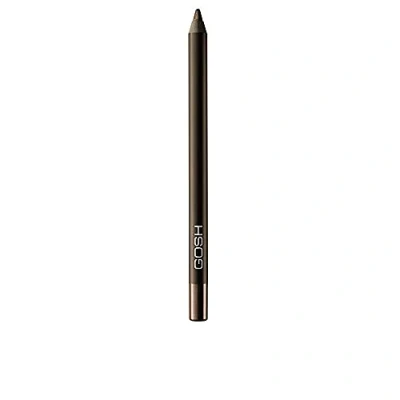 Abbildung von GOSH Velvet Touch Eyeliner &amp; Kajal mit weicher Textur für einfaches Auftragen wasserfest hohe Deckkraft pflegendem Vitamin E Jojobaöl vegan parfümfrei I 017 Rebellious Brown