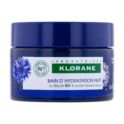 Abbildung von Klorane Maske Haut Bleuet Water Sleeping Mask