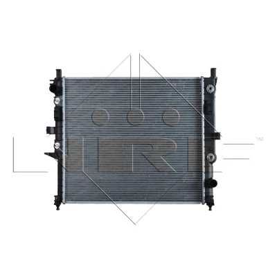 Abbildung von NRF 55334 Kühler, Motorkühlung Aluminium 610 545 34 mit Anbauteilen Kühlrippen gelötet MERCEDES BENZ: ML Klasse kfzteile, kfzteile24, bandel online,