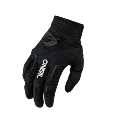 Abbildung von O&#039;NEAL Fahrrad &amp; Motocross Handschuhe Kinder MX MTB DH FR Downhill Freeride Langlebige, Flexible Materialien, belüftete Handinnenfäche Element Youth Glove Schwarz Weiß Größe XL