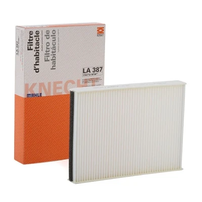 Abbildung von MAHLE ORIGINAL LA 387 Innenraumfilter Partikelfilter 270,0 193 30,0 VOLVO: XC60 I, V70 3, V60 LAND ROVER: Range Rover Evoque, Discovery Sport