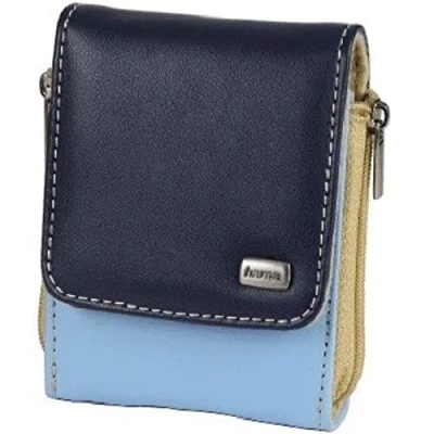 Abbildung von Hama Memory Card Case Speicherkarten Tasche Blau Speicherkarte (Schutz Hülle für Speicherkarten, Foto Filter und kleinteiliges Zubehör)