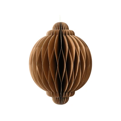 Abbildung von Decoris Zwiebel braun 15cm
