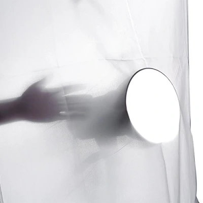 Abbildung von Neewer Diffusionsstoff für Softbox, Lichtzelt, Lichtformer, 3,6 x 1,5 Meter, Nylonseide, nahtlos, Weiß