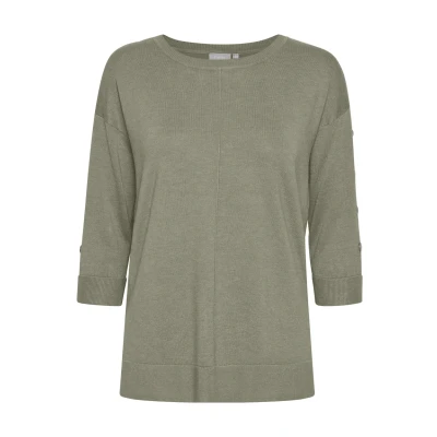 Abbildung von Fransa Frbesmock 2 Pullover Strickpullover, Damen, Größe: Large, Hedge