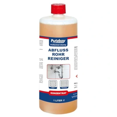 Abbildung von POLIBOY Putzboy Abfluss Rohrreiniger, Konzentrat, 1401101, 4016100141105, 1 Liter