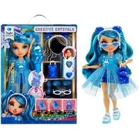 Abbildung von Rainbow High Creative Crystals Skyler Blaue 28 cm Modepuppe mit Make It Kit für Kristall Accessoires, Ring Dich, Basteln,Harz Spielset, Geschenk Kinder ab 8 Jahren, Nicht ESSBAR