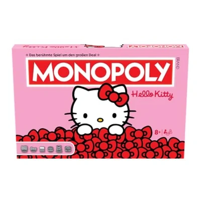 Abbildung von Winning Moves Spiel Monopoly Hello Kitty, Brettspiel