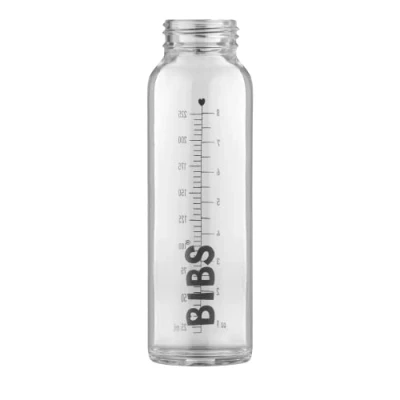 Abbildung von BIBS Glass Bottle Teil des Sets, Mix &amp; Match mit den bunten Kits, Hergestellt in Dänemark, Single 225 ml,