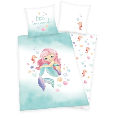 Abbildung von Herding Young Collection Wendebettwäsche &quot;Little Mermaid&quot;, (2 tlg.), mit liebevollem Motiv
