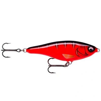 Abbildung von Rapala Twitchin&#039; Rap 12 Classic Red&amp;Black Jerkbait