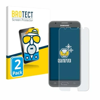 Abbildung von BROTECT Entspiegelungs Schutzfolie für Samsung Galaxy J3 2017 (2 Stück) Matte Displayschutz Folie, Anti Reflex, Fingerprint