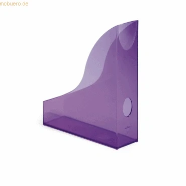 Abbildung von 6 x Durable Stehsammler Basic A4 transluzent lila