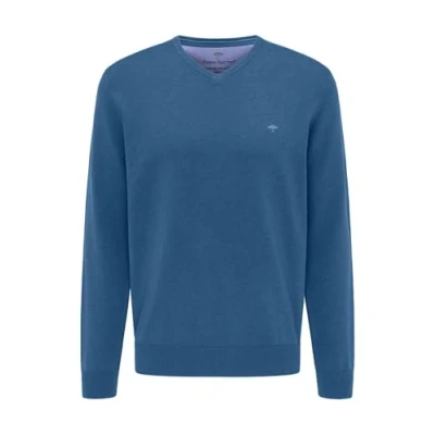 Abbildung von FYNCH HATTON Strickpullover &quot;FYNCH Pullover mit V Kragen&quot;, Ausschnitt
