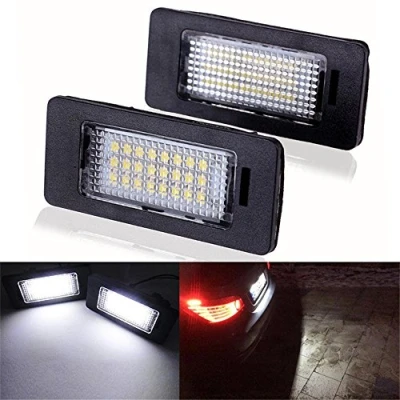 Abbildung von GZCRDZ 2x Auto Led Lizenz Kennzeichen Kennzeichenbeleuchtung Lampen 12 v Weiß 6000 Karat für E39 E60 E82 E90 E92 E93 M3 E70 E61 M5 E88