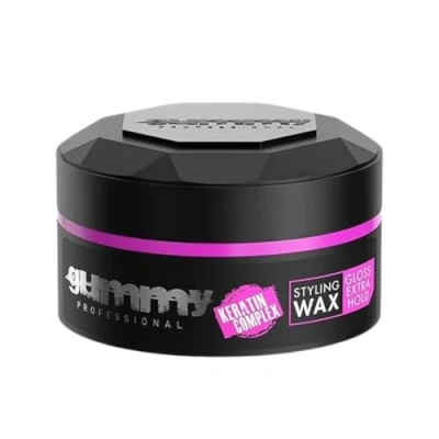 Abbildung von Gummy Gloss Extra Hold Hair Styling Wax Haarwachs Glanz Zusätzlicher Halt Wachs Glänzender Effekt 150ml (1 Stück)
