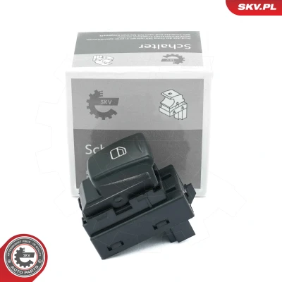 Abbildung von ESEN SKV 37SKV461 Schalter, Fensterheber beifahrerseitig SMART: Fortwo II Cabrio, Coupe