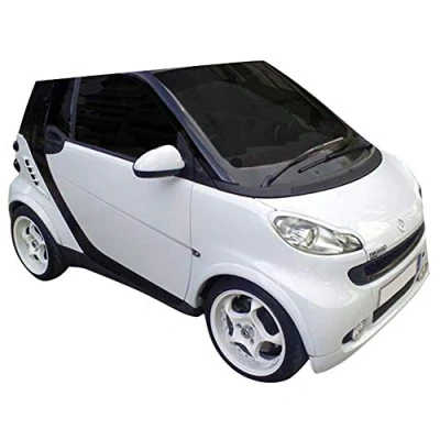 Abbildung von Scheinwerferblenden kompatibel mit MCC Smart ForTwo (451) 2007 2014 (ABS)