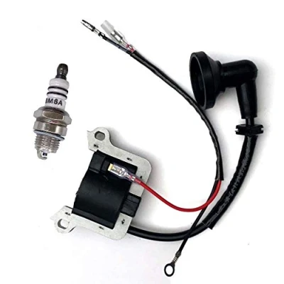 Abbildung von Zündspule Zündkerze für Nemaxx MT22 MT52, Berlan BMS520A, Demon RQ580 Motorsense Freischneider