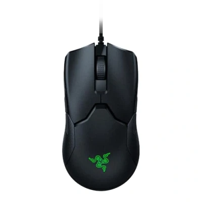 Abbildung von Razer Viper Kabelgebundene Gaming Maus mit nur 69g Gewicht für PC/Mac (Ultraleicht, beidhändig, Speedflex Kabel, optischer 5G Sensor, integrierter DPI Speicher, Chroma RGB Beleuchtung) Schwarz