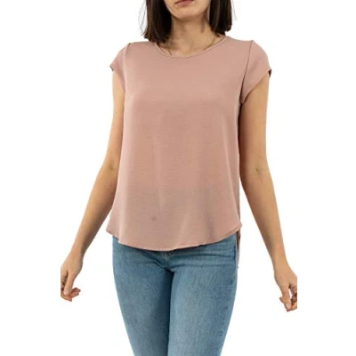 Abbildung von ONLY Onlvic Solid Bluse, Damen, Größe: 36, Pale mauve