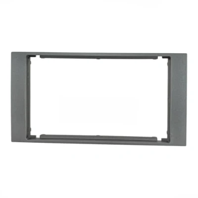 Abbildung von tomzz Audio 2415 133 Doppel DIN Radioblende kompatibel mit Ford Focus 2 Fiesta C Max S Galaxy Mondeo Kuga Transit dunkelsilber