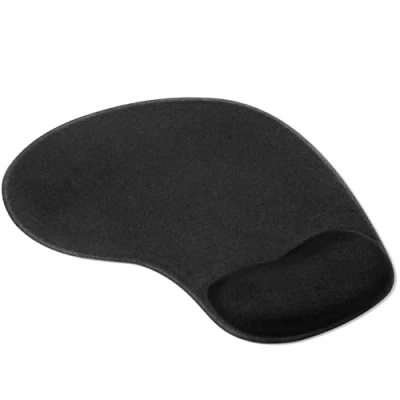 Abbildung von TRIXES Komfort Mousepad Gel Mauspad mit Handgelenkauflage Schwarz