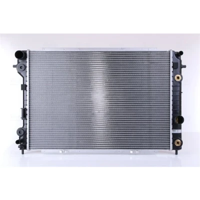 Abbildung von NISSENS 63075 Kühler, Motorkühlung Aluminium 653 460 32 Kühlrippen gelötet OPEL: Omega B Caravan, Limousine