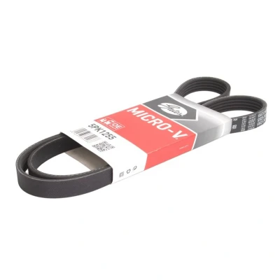 Abbildung von GATES Micro V 5PK1255 Keilrippenriemen 1255 5 Polyester, EPDM (Ethylen Propylen Dien Kautschuk) OPEL: Astra G Caravan, Zafira A, CC