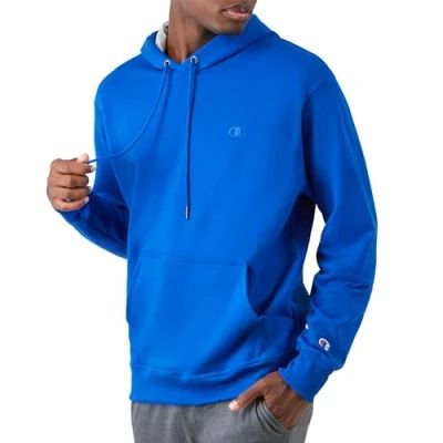 Abbildung von Champion Herren Powerblend Fleece Hoodie, C Logo, Mehrfarbig (Surf The Web), XX Large