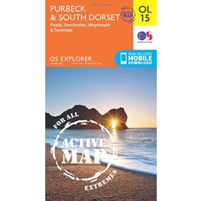 Abbildung von Purbeck &amp; South Dorset, Poole, Dorchester, Weymouth Swanage (OS Explorer Map Active)
